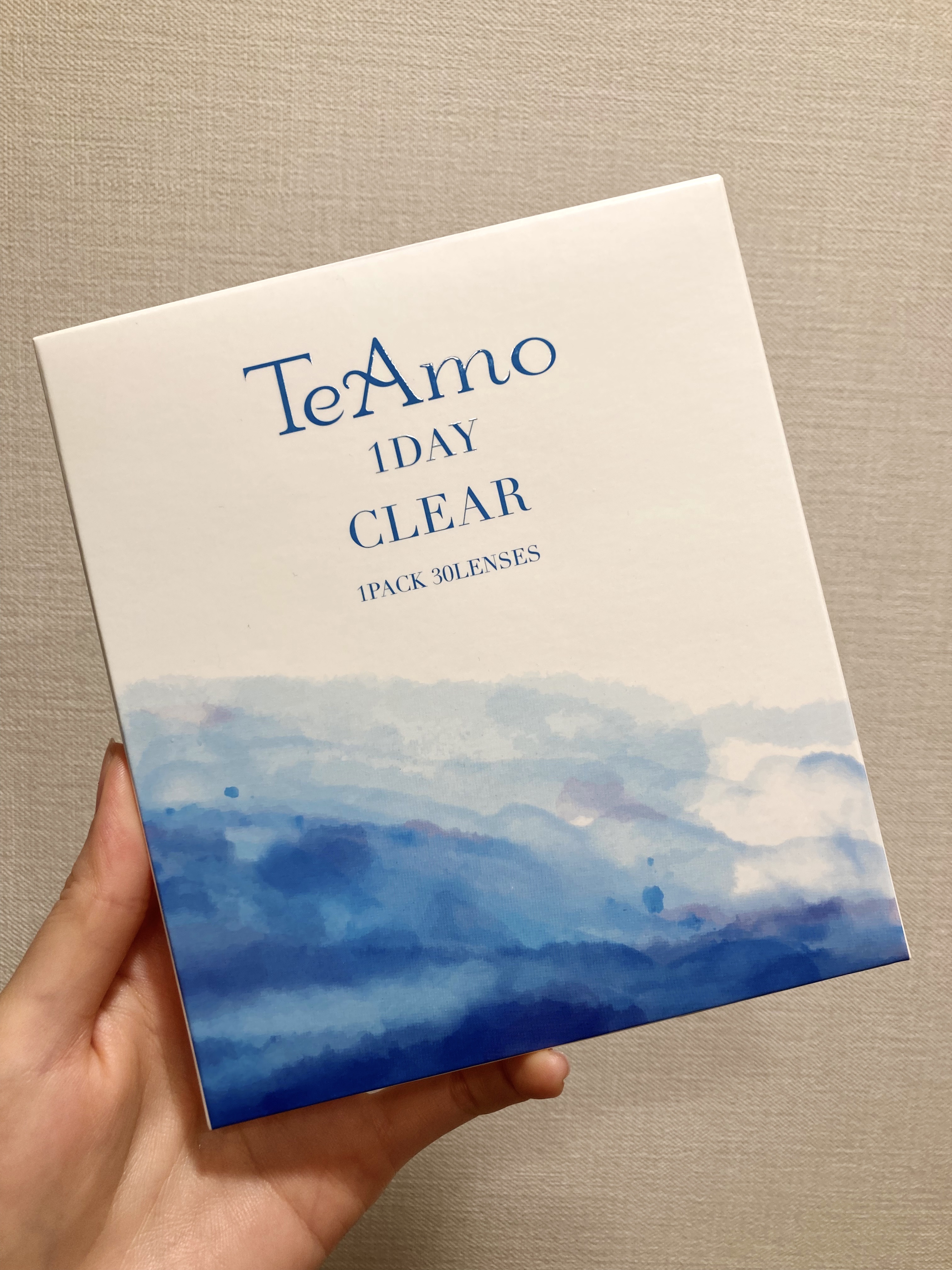 TeAmo クリアワンデーのクチコミ「30枚約1000円の

激安クリアワンデーレンズ！



TeAmo　クリアワンデー



目.....」（1枚目）