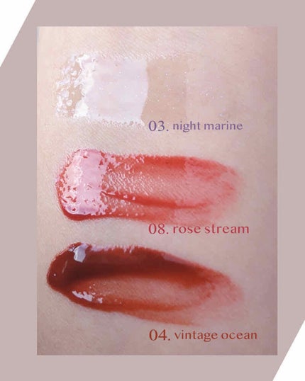 グラスティングウォーターティント/rom&nd/リップティントを使ったクチコミ(6枚目)