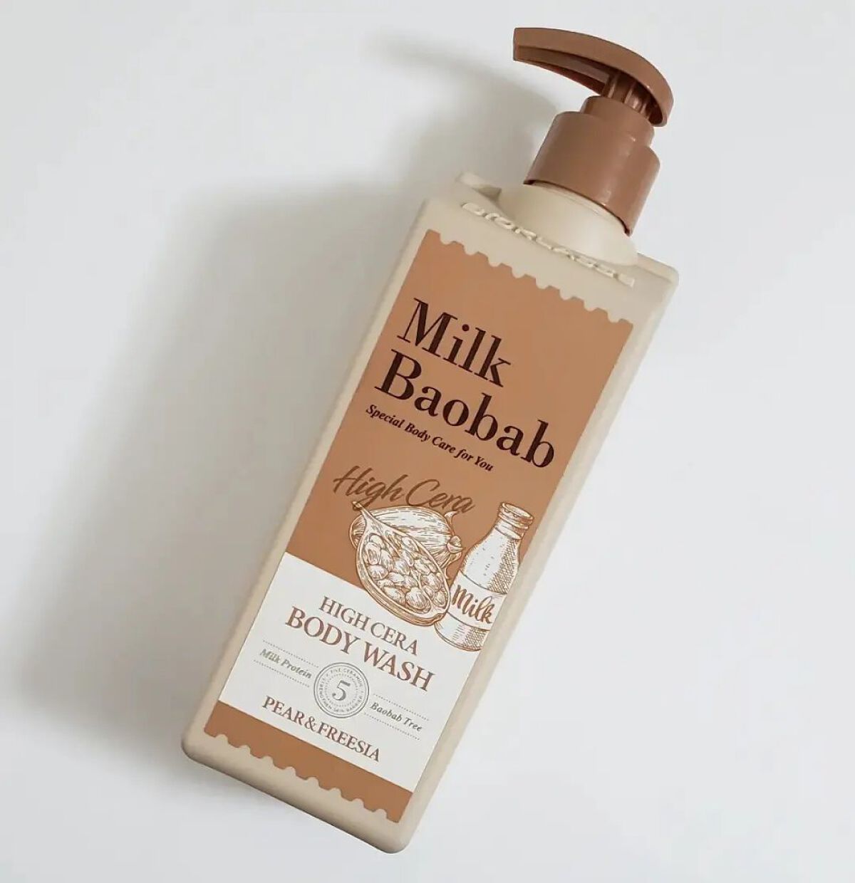 ミルクバオバブ ハイセラボディウォッシュ ペアー&フリージア/ミルクバオバブ/ボディソープを使ったクチコミ(1枚目)