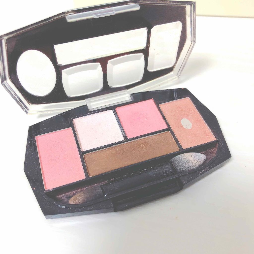 ダイヤモンドアイシャドー&アイブロー/DAISO/アイシャドウパレットを使ったクチコミ（1枚目）