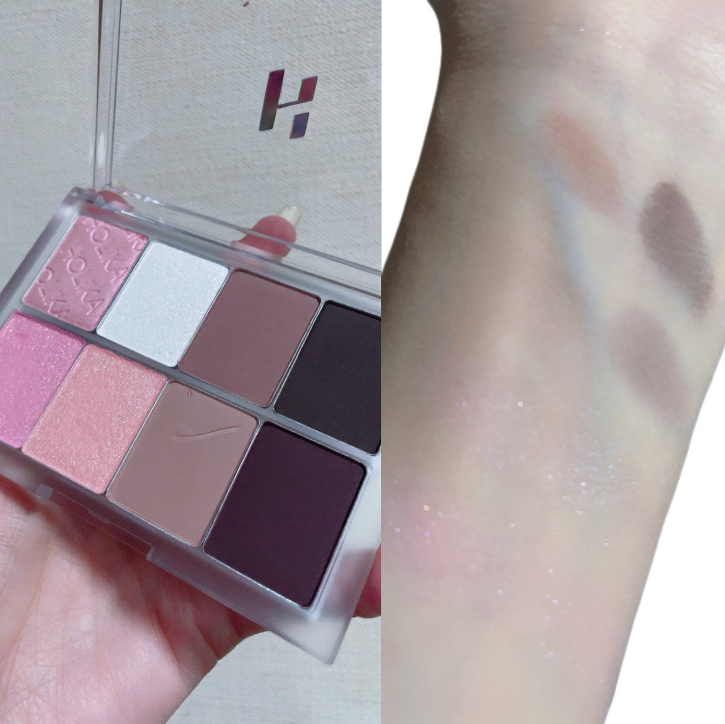 マイフェイブピースアイシャドウ/HOLIKA HOLIKA/単色アイシャドウを使ったクチコミ(2枚目)