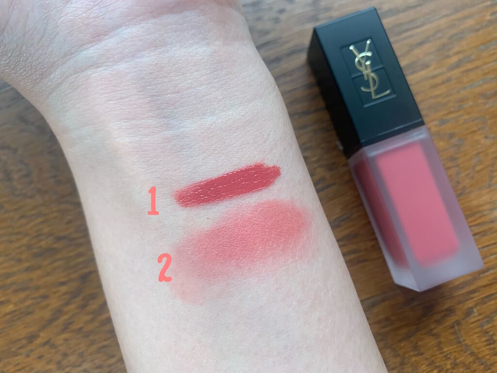 タトワージュ クチュール ベルベットクリーム/YVES SAINT LAURENT BEAUTE/口紅を使ったクチコミ(2枚目)