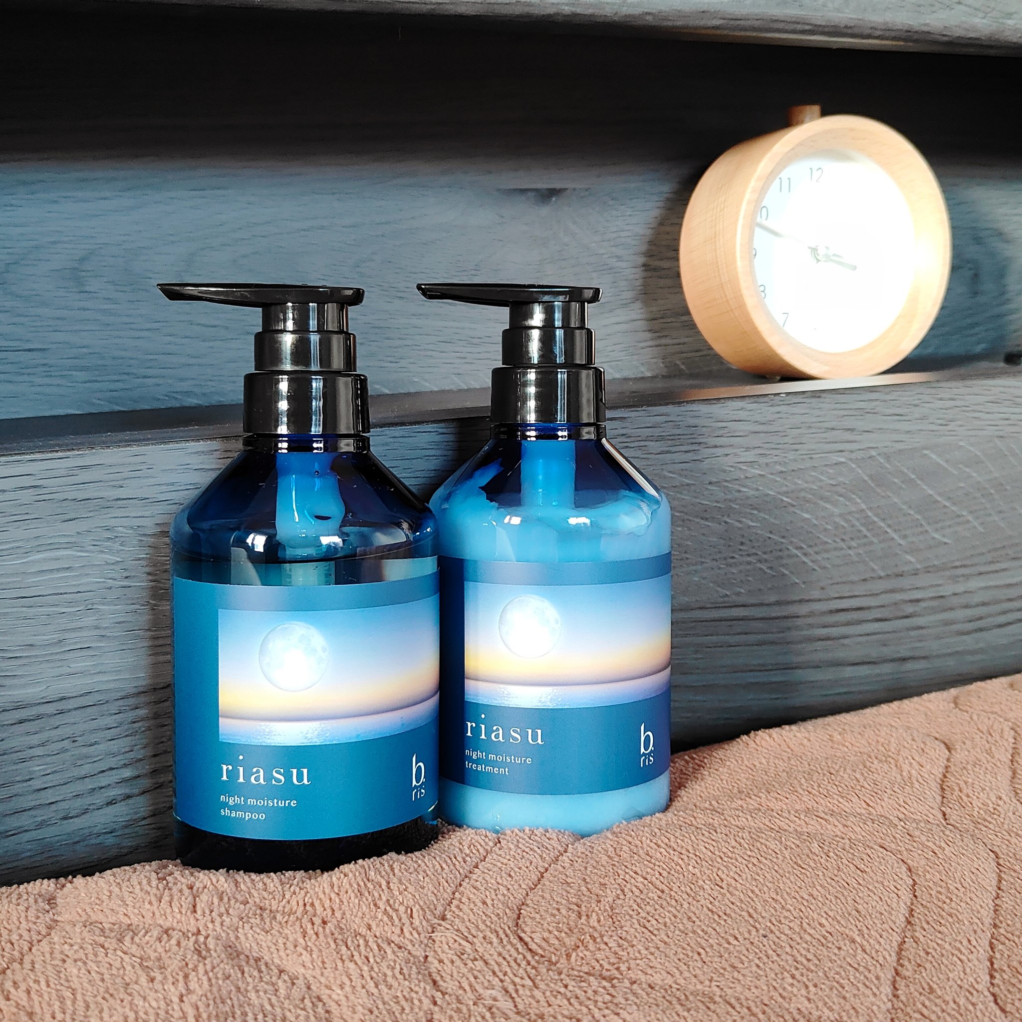 リアス ナイト モイスチャー シャンプー/トリートメント シトラスハーブの⾹り/riasu/市販シャンプーを使ったクチコミ（1枚目）