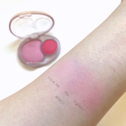 デュアルチークメロウ/fwee/ジェル・クリームチークを使ったクチコミ(3枚目)