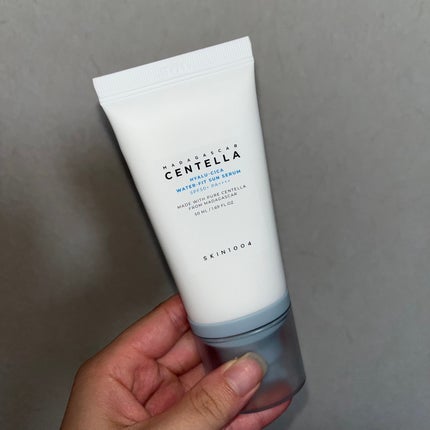 ヒアルーシカ ウォーターフィット サンセラム/SKIN1004/日焼け止めローションを使ったクチコミ(1枚目)