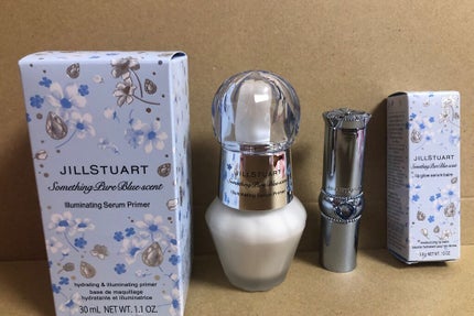 サムシングピュアブルー セント イルミネイティング セラムプライマー /JILL STUART/化粧下地を使ったクチコミ(1枚目)