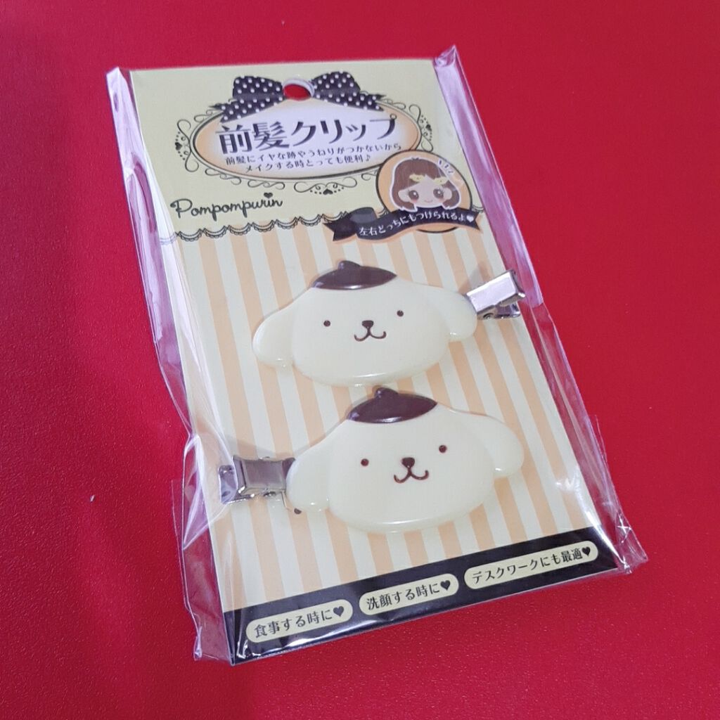 前髪クリップ/サンリオ/ヘアアクセサリーを使ったクチコミ(1枚目)