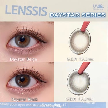 レンシスの新シリーズ✨【DAYSTAR】

レンシスから新色2色👀
DAYSTAR BEIGE & DAYSTARBLACK

着色直径は13.5mm！レンシスのレンズは多くの人が使いやすい着色直径なの