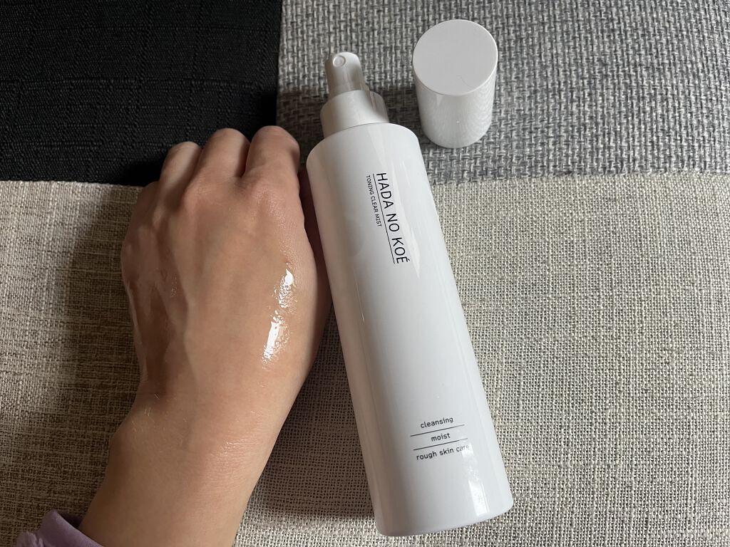 TONING CLEAR MIST/HADA NO KOE/その他洗顔料を使ったクチコミ（2枚目）