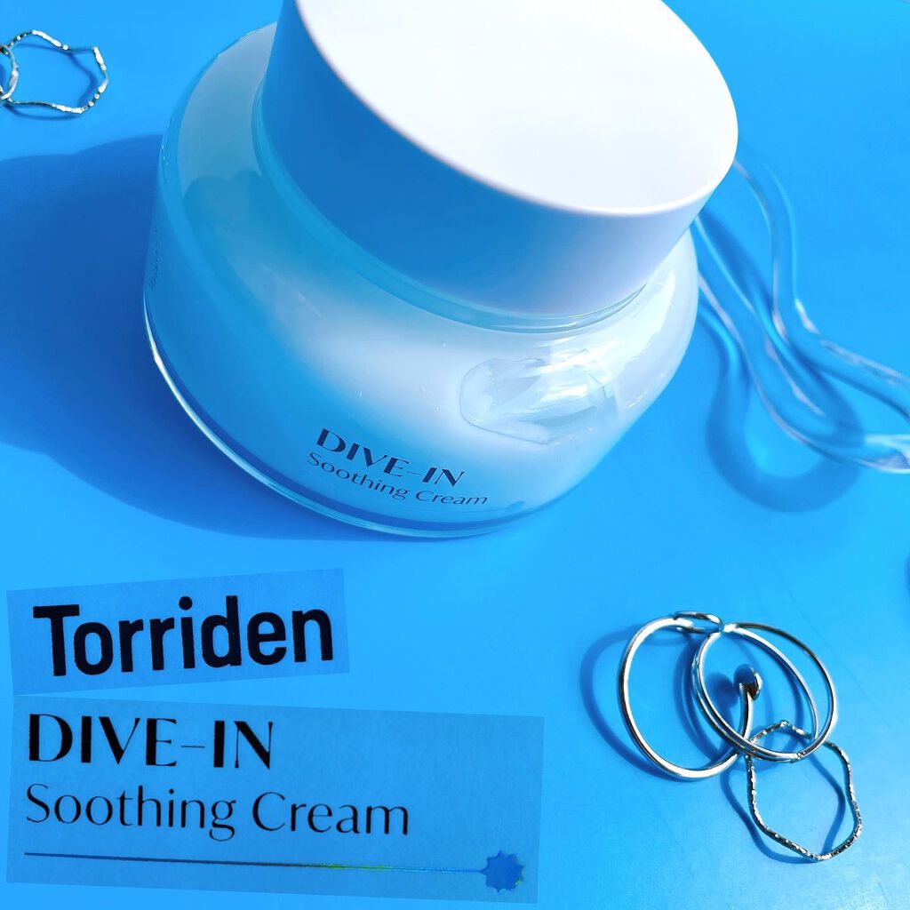 ダイブインスージングクリーム/Torriden/フェイスクリームを使ったクチコミ（1枚目）
