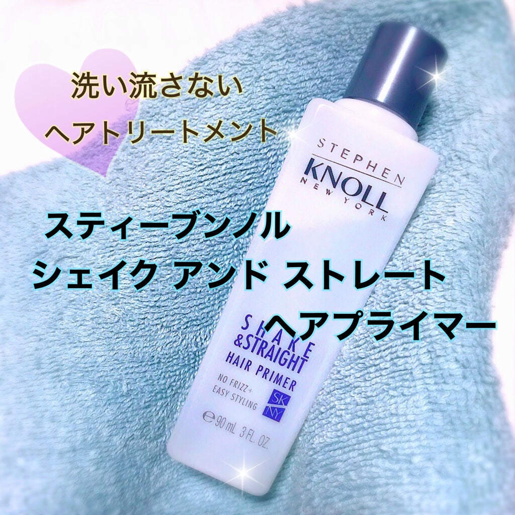 シェイク アンド ストレート ヘアプライマー/スティーブンノル ニューヨーク/ヘアオイルを使ったクチコミ(2枚目)