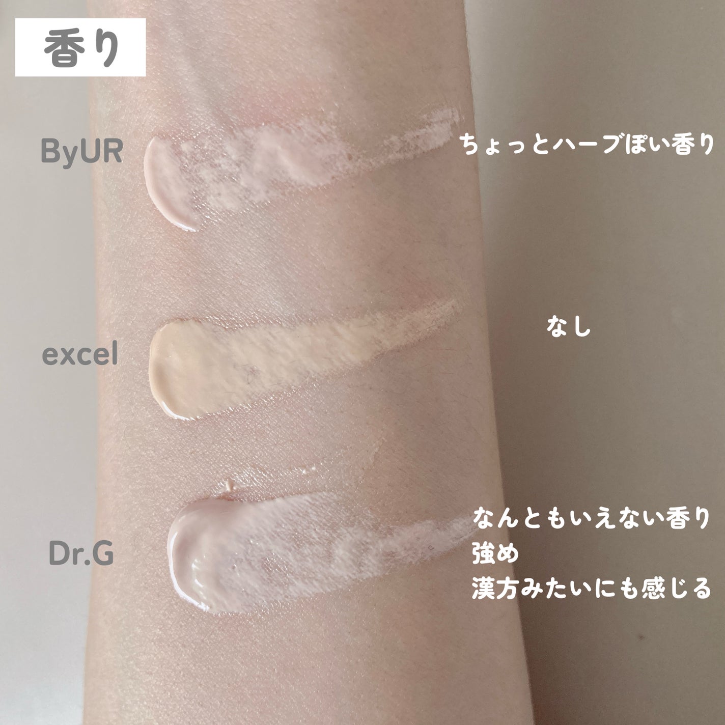 モチベートユアスキン/excel/化粧下地を使ったクチコミ(4枚目)