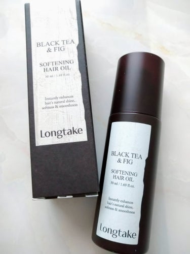 BLACK TEA & FIG SOFTENING HAIR OIL/Longtake/ヘアオイルを使ったクチコミ（2枚目）