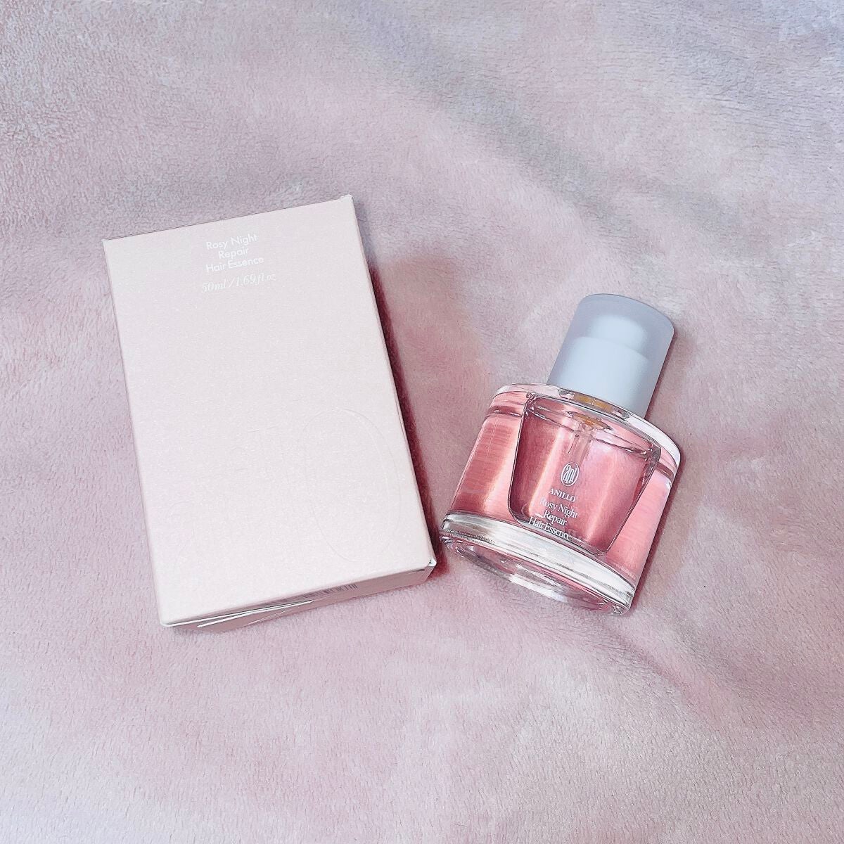 ロージーナイトヘアエッセンス/ANILLO/ヘアオイルを使ったクチコミ(1枚目)