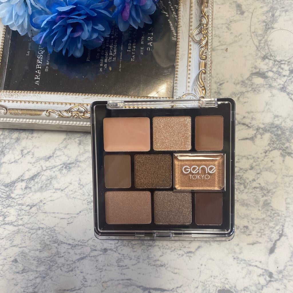ムードアイシャドウパレット/GENE TOKYO/アイシャドウパレットを使ったクチコミ(1枚目)