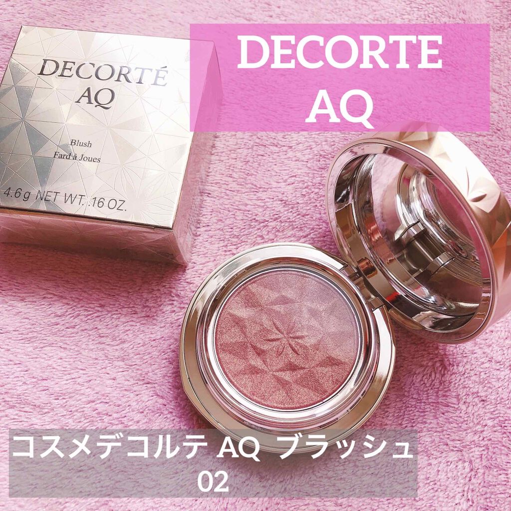 AQ ブラッシュ/DECORTÉ/パウダーチークを使ったクチコミ(1枚目)