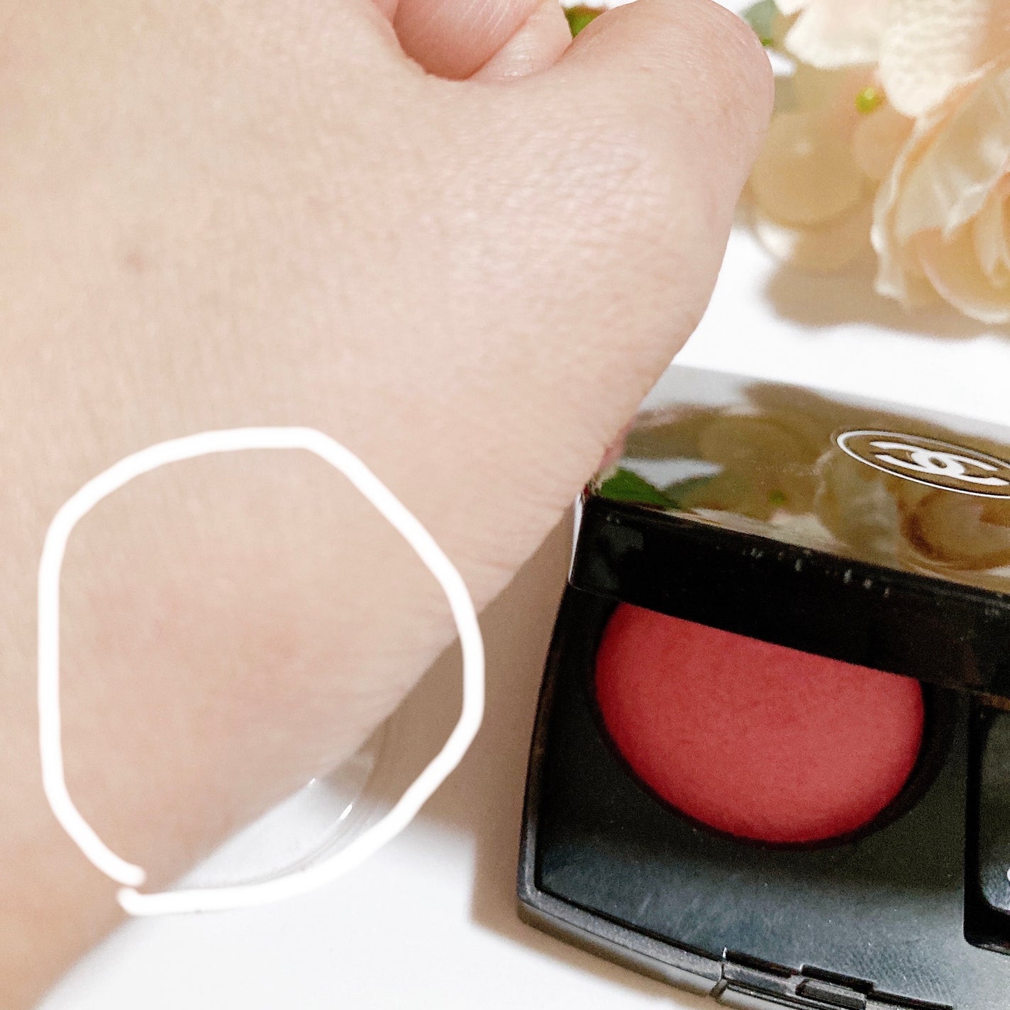 ゆぽぽㄘゃん(フォロバ100) on LIPS 「CHANELのチークです💖いくつか集めております☺️ブルベ夏が..」(2枚目)