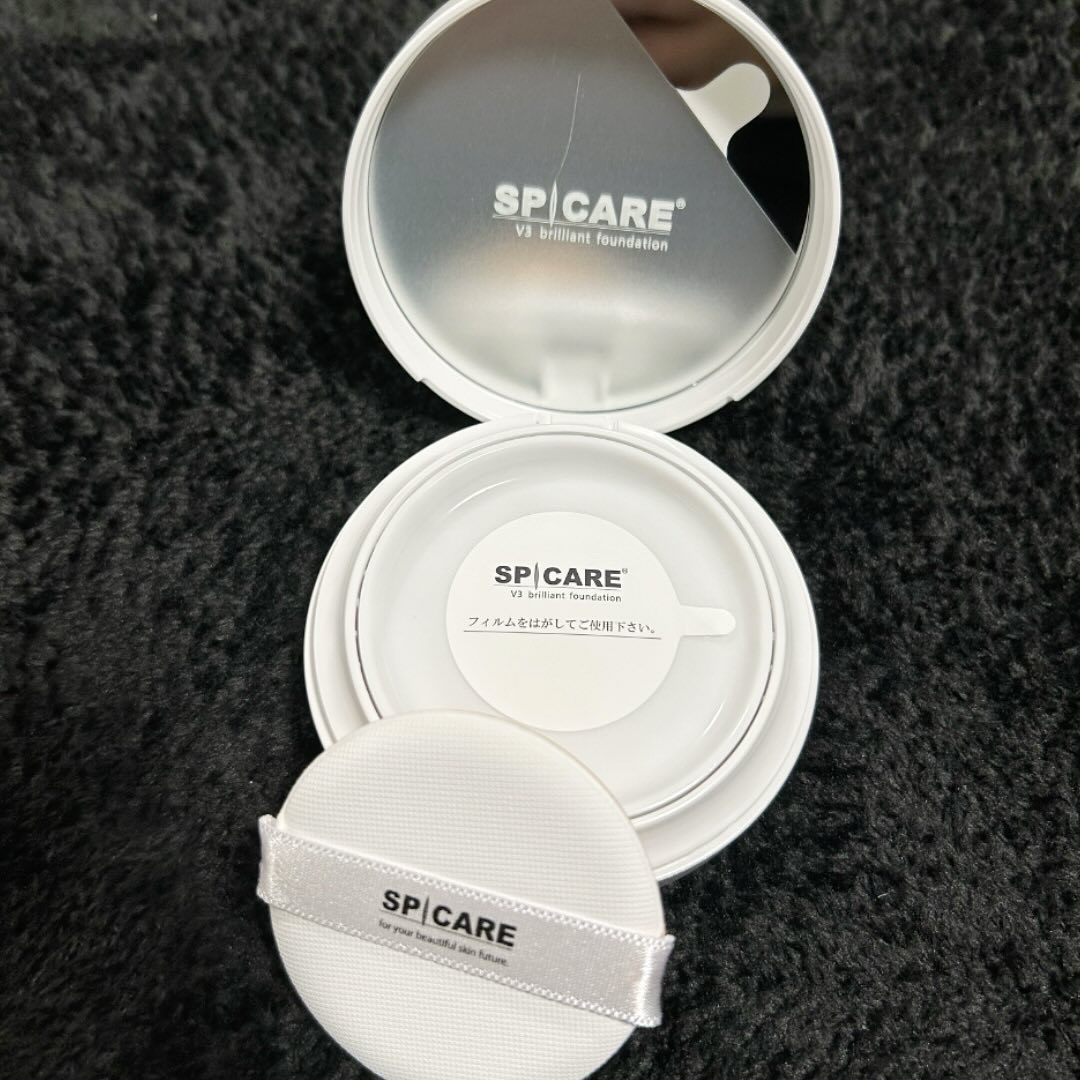 V3 ブリリアント ファンデーション/SPICARE/クッションファンデーションを使ったクチコミ（2枚目）