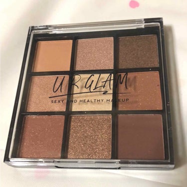 UR GLAM　BLOOMING EYE COLOR PALETTE/U R GLAM/パウダーアイシャドウを使ったクチコミ（1枚目）