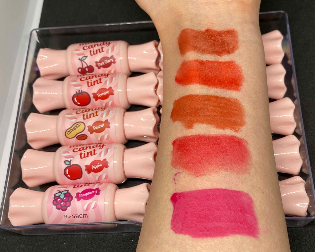 ムース キャンディー ティント/the SAEM/リップティントを使ったクチコミ(3枚目)