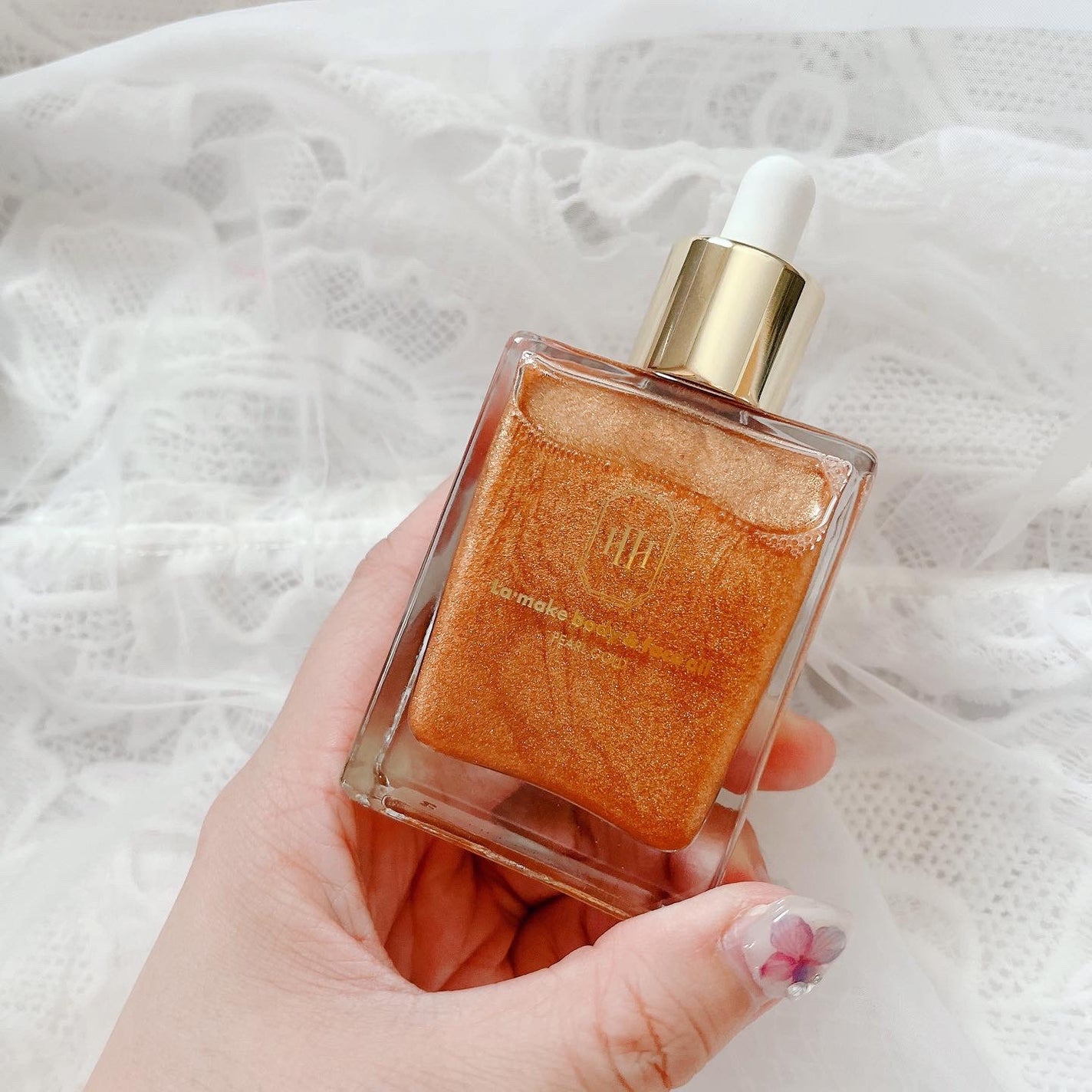 ラ・メイク ボディ&フェイスオイル/H×H/ボディオイルを使ったクチコミ(2枚目)