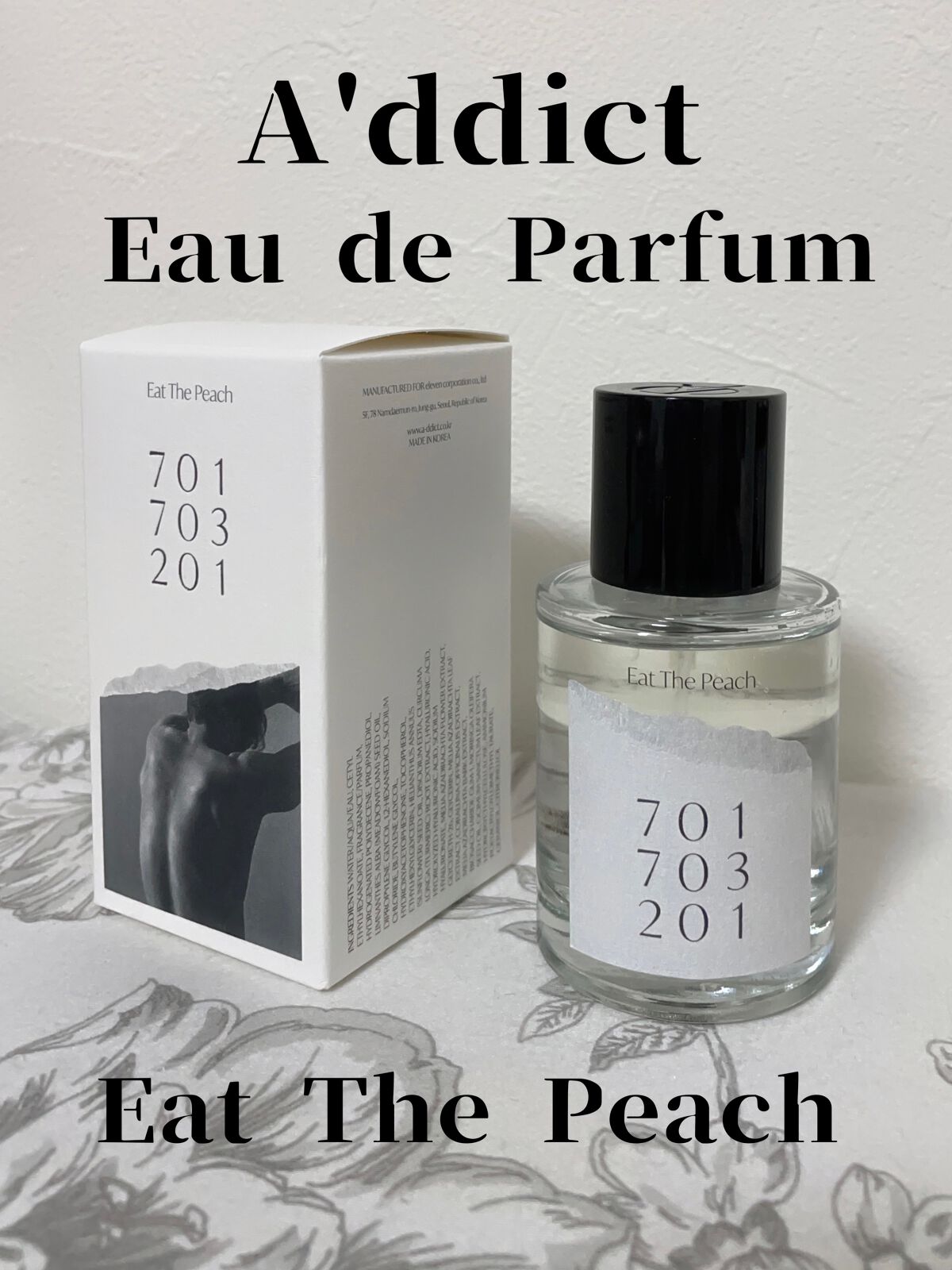 オードパフューム イートザピーチ/Addct/香水(レディース)を使ったクチコミ(1枚目)