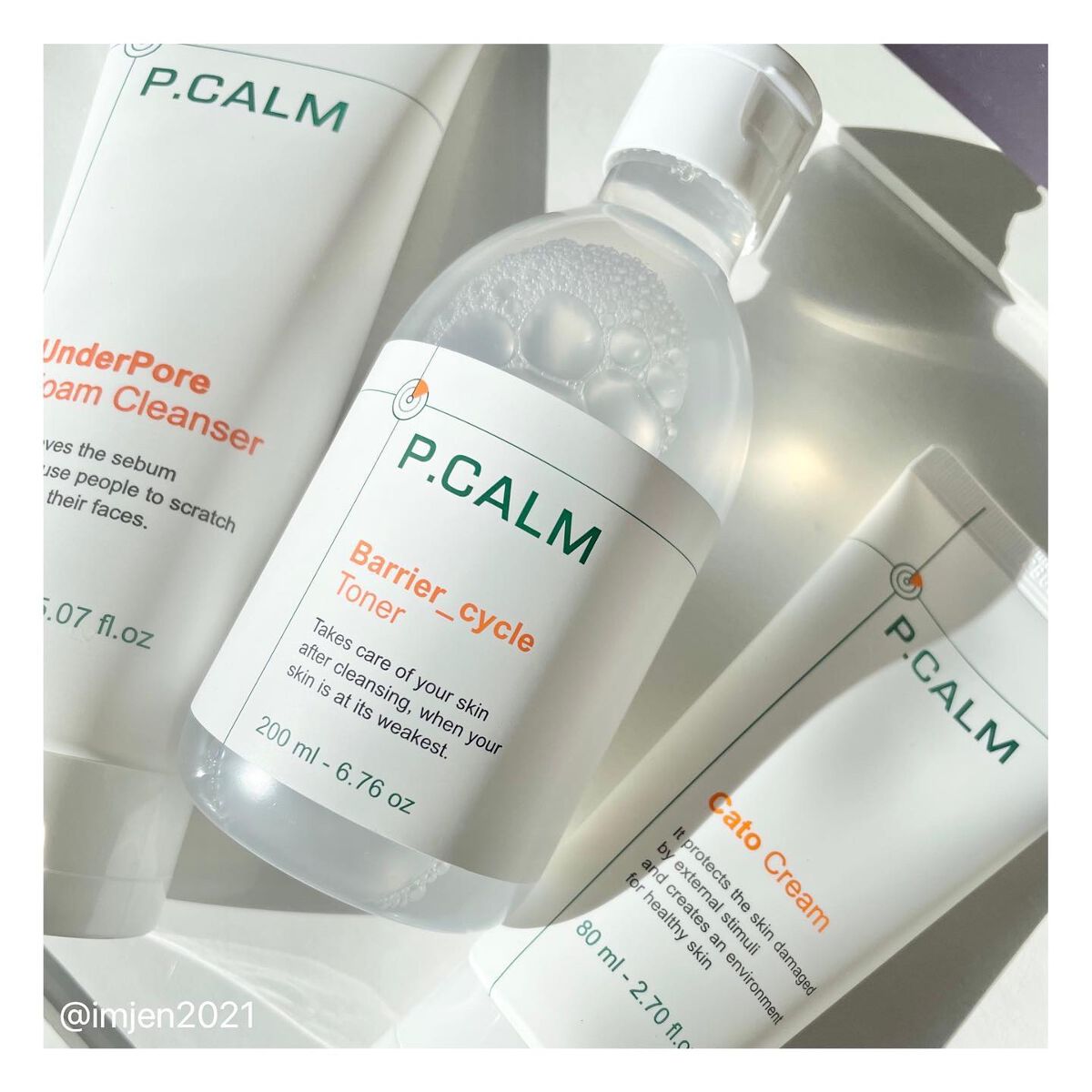 アンダーポアフォームクレンザー/P.CALM/洗顔フォームを使ったクチコミ（1枚目）