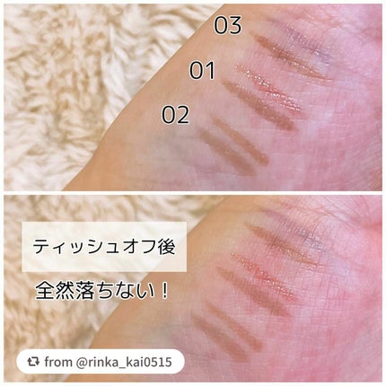 デュアルエンドライナー/LUMIURGLAS/リキッドアイライナーを使ったクチコミ(4枚目)