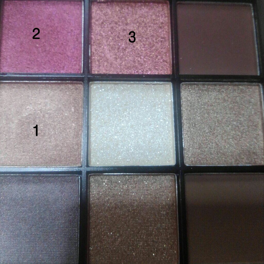 UR GLAM　BLOOMING EYE COLOR PALETTE/U R GLAM/アイシャドウパレットを使ったクチコミ（2枚目）