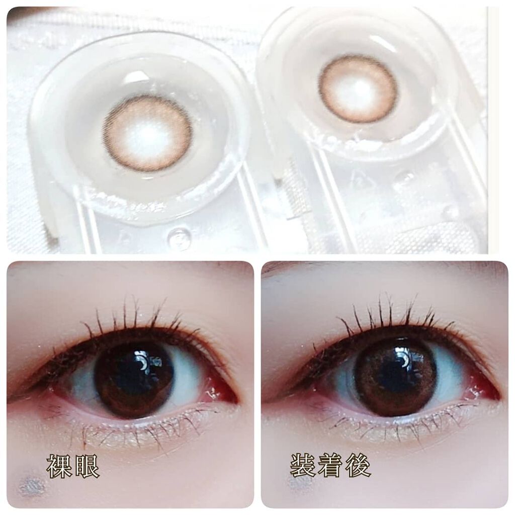 ViVi Ring 1day/OLENS/ワンデー（１DAY）カラコンを使ったクチコミ（2枚目）