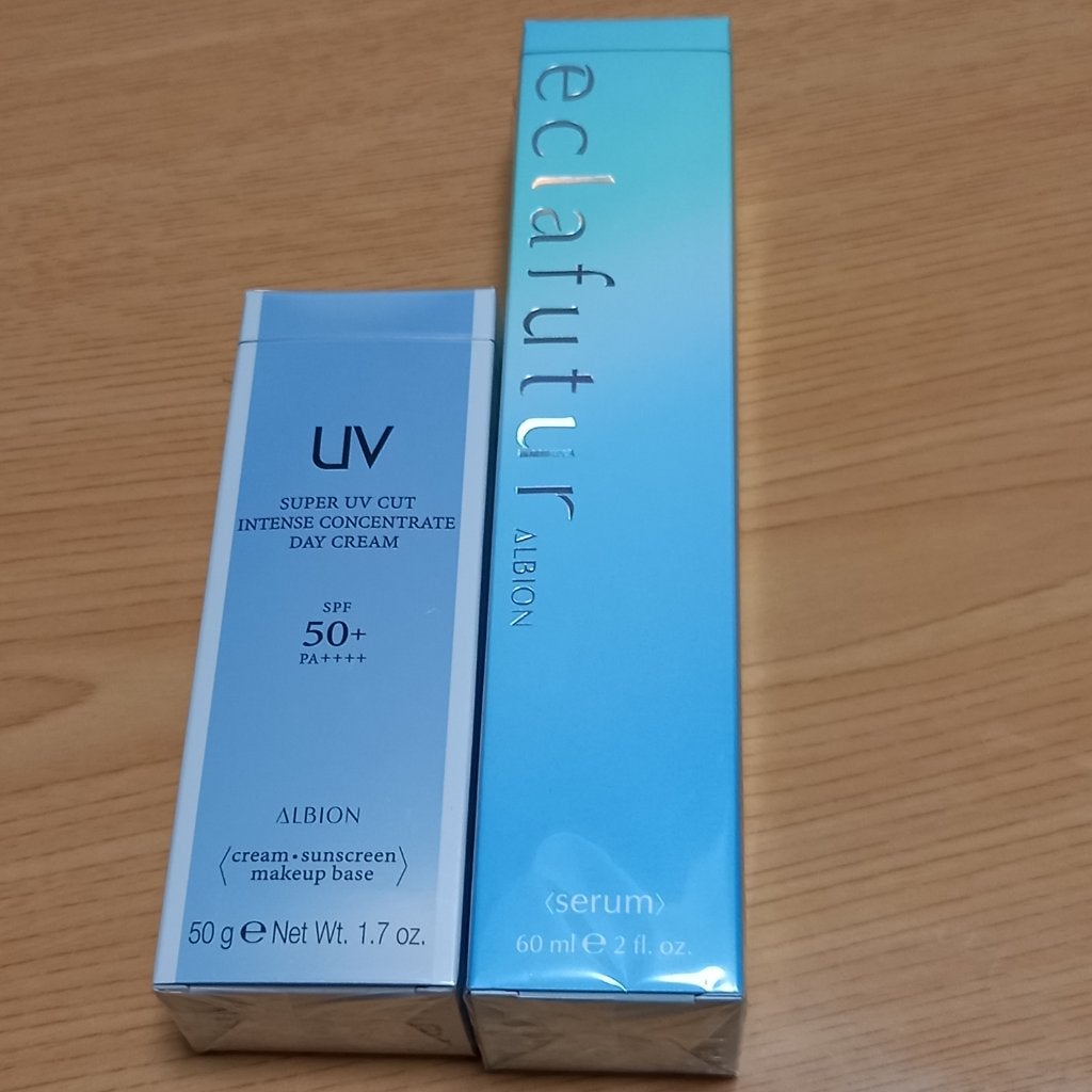 スーパー UV カット インテンスコンセントレート デイクリーム/ALBION/日焼け止めクリームを使ったクチコミ(1枚目)