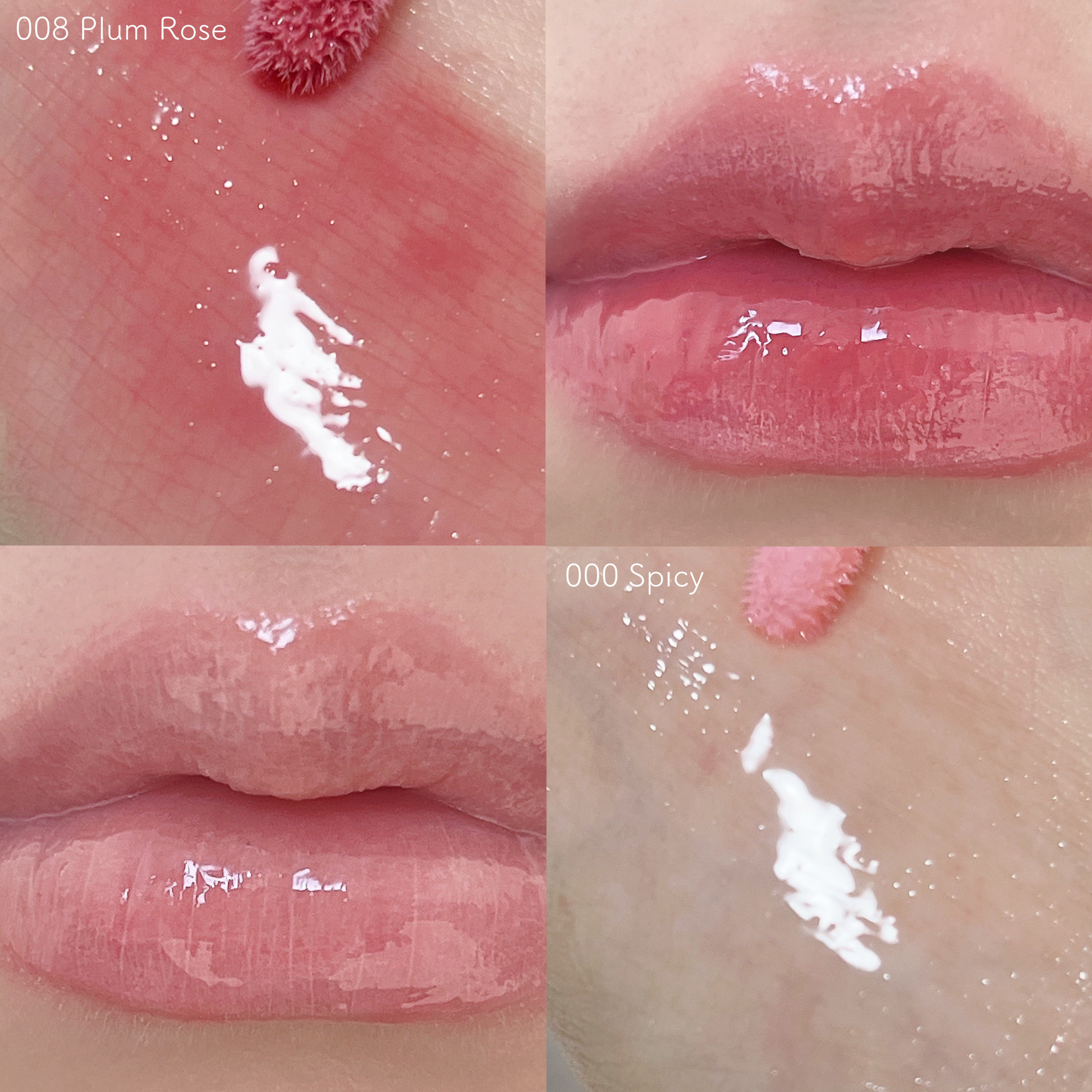 LIP PLUMPER GLAZE TINT/ROJEV/口紅を使ったクチコミ（2枚目）