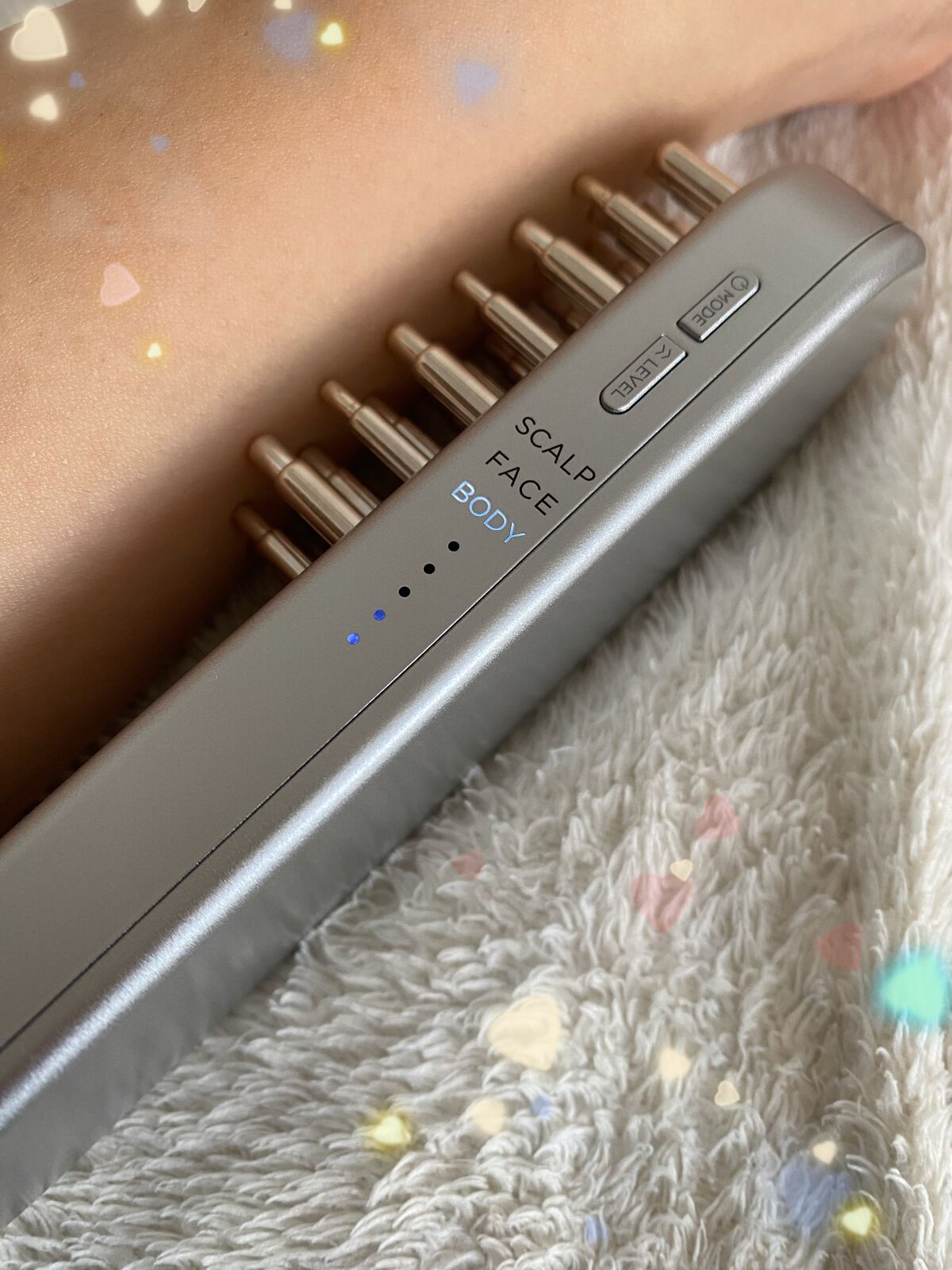 EMSリフトブラシ/SALONIA/ボディケア美容家電を使ったクチコミ(2枚目)