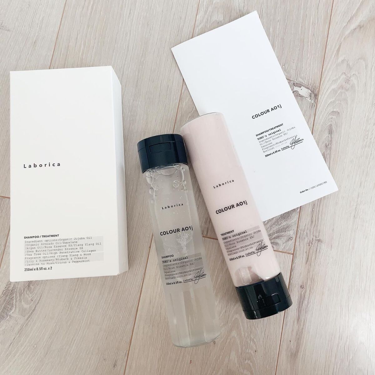 パーソナライズ シャンプー／トリートメント/Laborica(ラボリカ)/市販シャンプーを使ったクチコミ（2枚目）