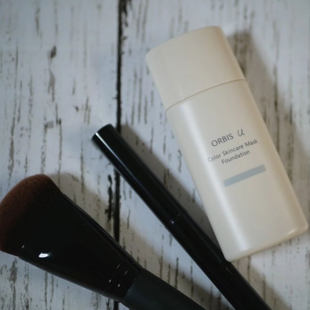 オルビスユー カラースキンケアマスク ファンデーション/オルビス/リキッドファンデーションを使ったクチコミ（2枚目）