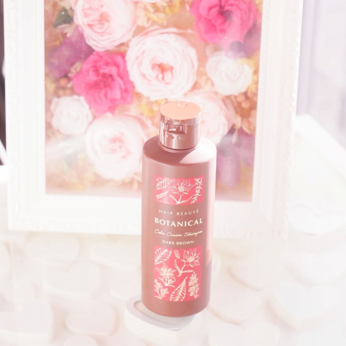 ボタニカルカラークリームシャンプー/ヘアボーテ/市販シャンプーを使ったクチコミ（3枚目）