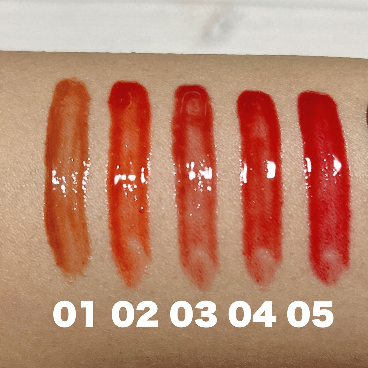 ラッキーシャインティント 01幸運/BBIA/リップティントを使ったクチコミ（3枚目）