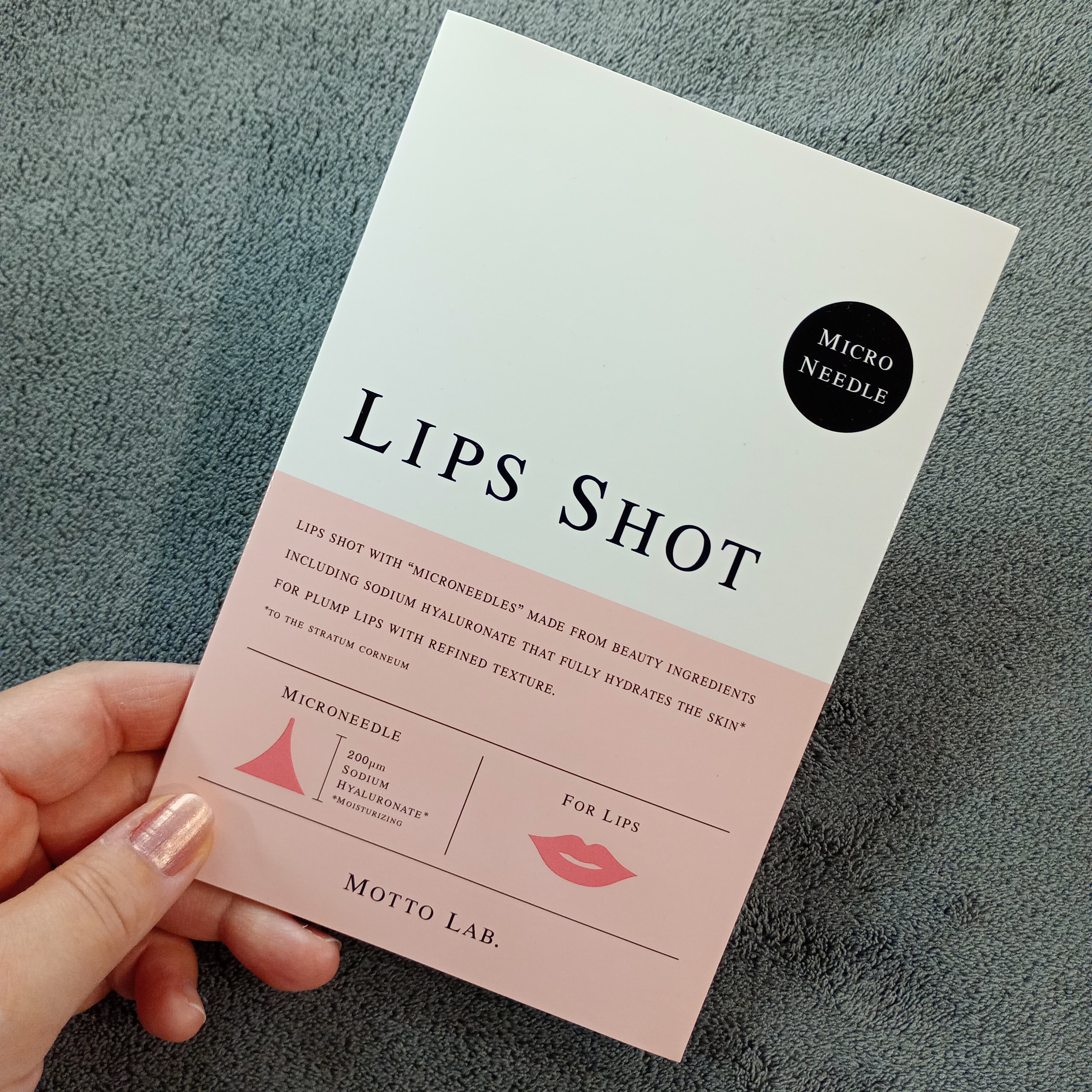 LIPS SHOT/MOTTO LAB./リップマスクを使ったクチコミ（1枚目）