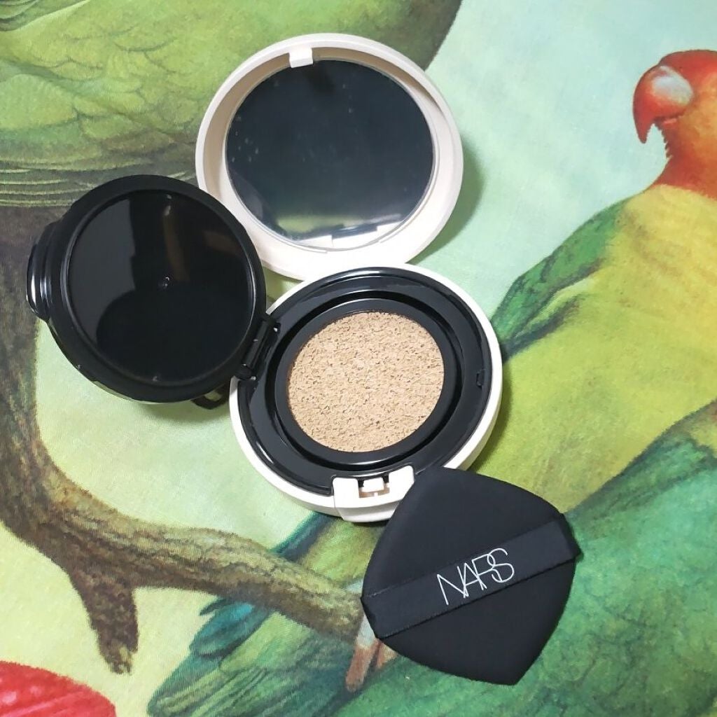 ピュアラディアントプロテクション アクアティックグロー クッションファンデーション SPF50+/PA+++/NARS/クッションファンデーションを使ったクチコミ(1枚目)