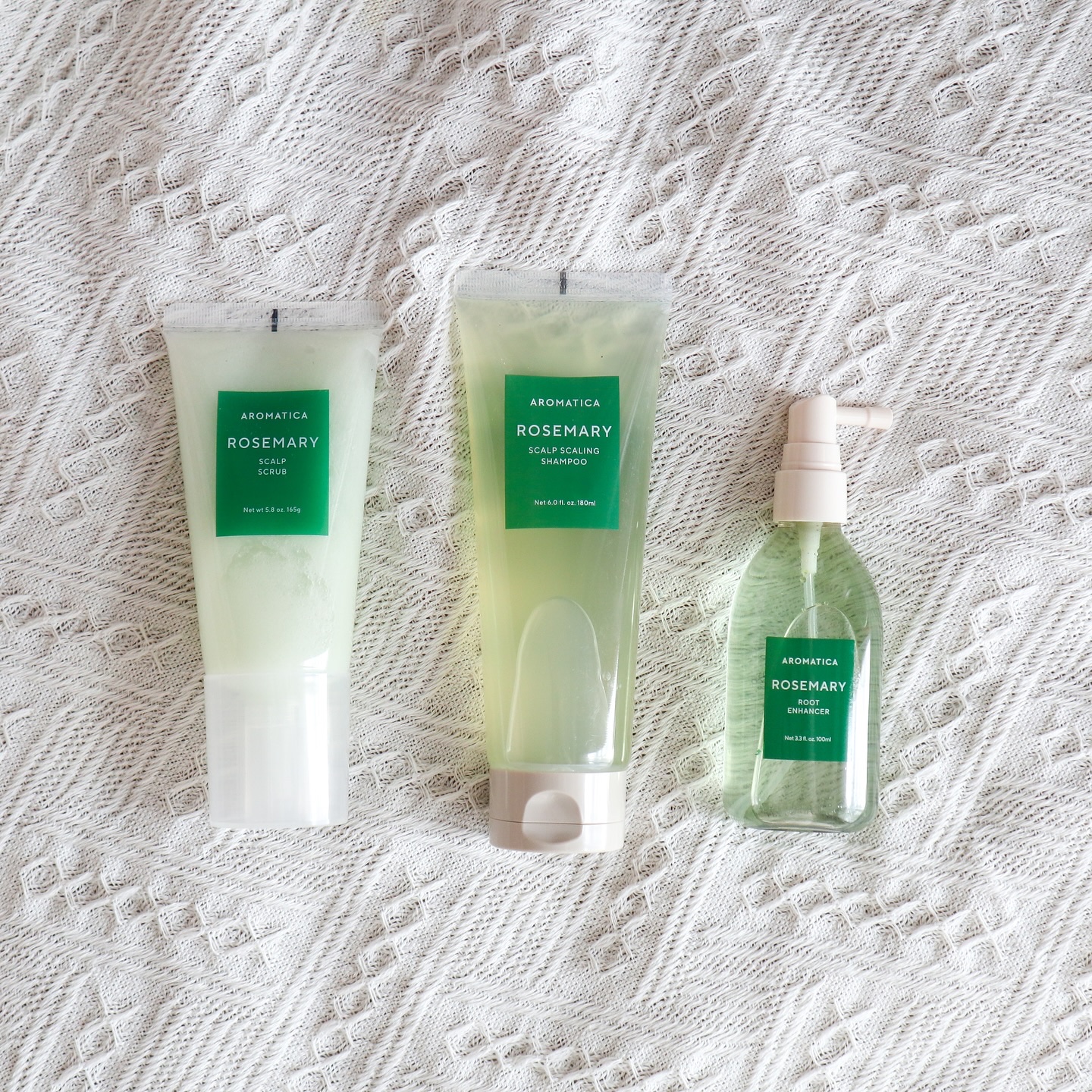 ローズマリー スカルプ スクラブ/AROMATICA/ヘッドスクラブを使ったクチコミ（1枚目）