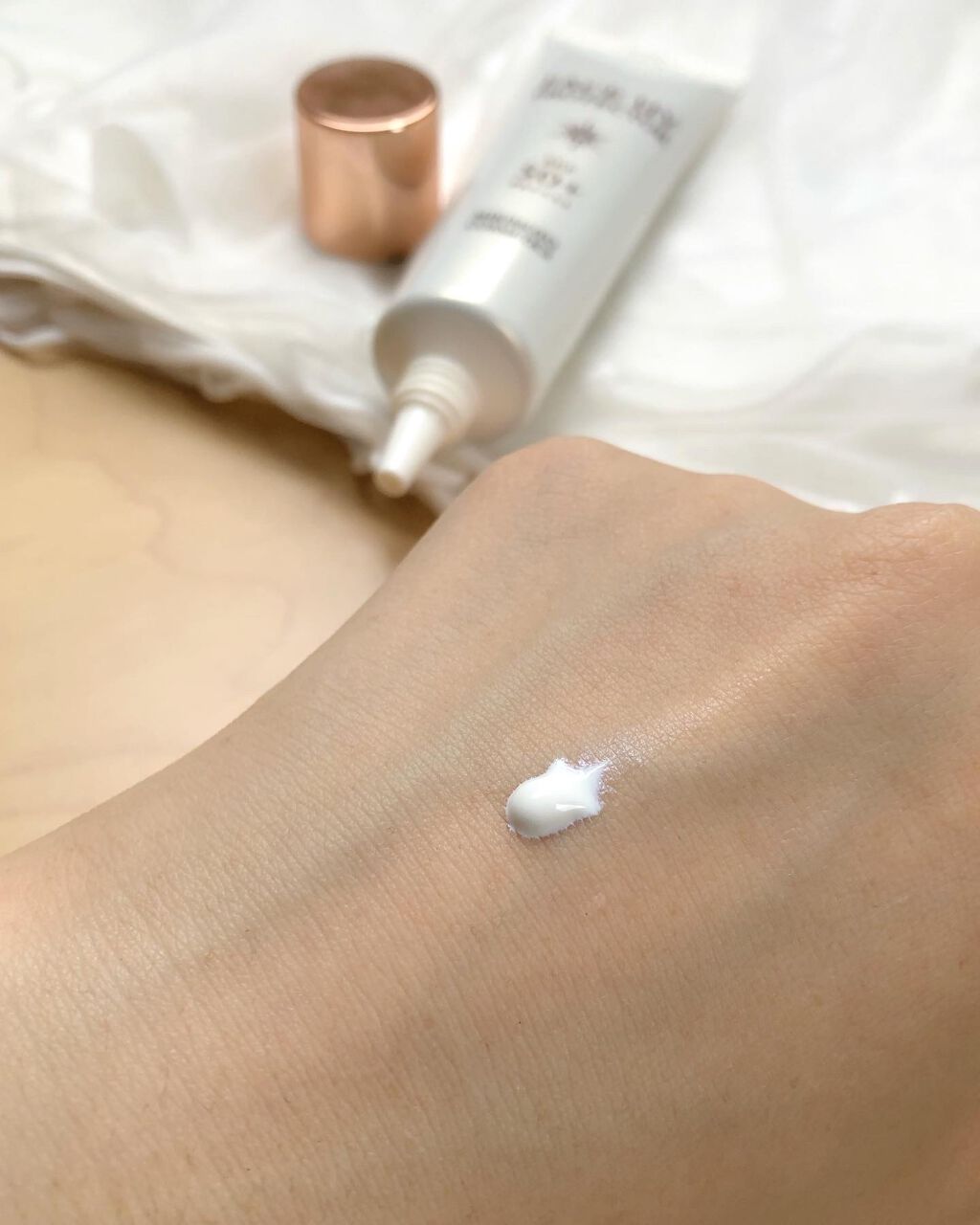 フェイス UVプロテクター/ミキモト コスメティックス/日焼け止めクリームを使ったクチコミ(2枚目)