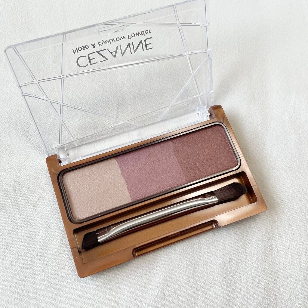 ノーズ&アイブロウパウダー/CEZANNE/パウダーアイブロウを使ったクチコミ(1枚目)