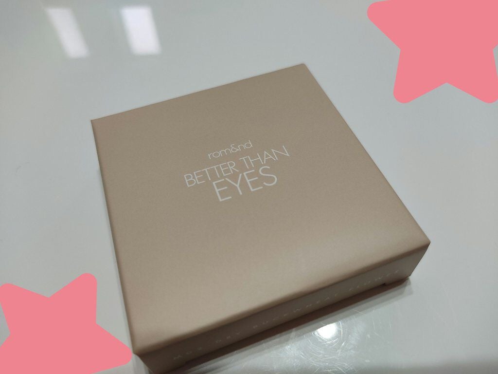 ベターザンアイズ/rom&nd/アイシャドウパレットを使ったクチコミ(1枚目)