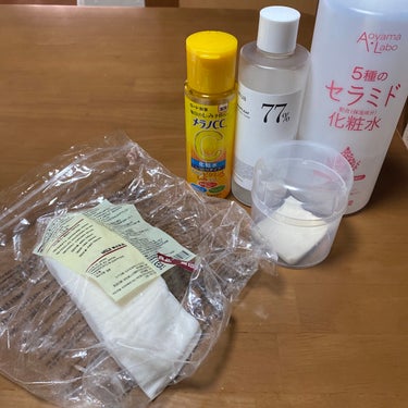 Aoyama・Labo 5種のセラミド配合化粧水のクチコミ「基本これしか使ってないよな

みなさん，朝って忙しいですよね？

私はできるだけギリギリまで寝.....」（1枚目）