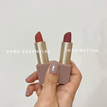 new 💄﻿
﻿
hince﻿のヒンスムードエンハンサーマット
BARE ESSENTIAL(左)﻿
INSPIRATION(右)﻿
﻿
BARE ESSENTIALはイエベさん、﻿
INSPIRATI