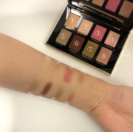 リュクス メタル ローズ アイシャドウ パレット/BOBBI BROWN/アイシャドウパレットを使ったクチコミ(3枚目)