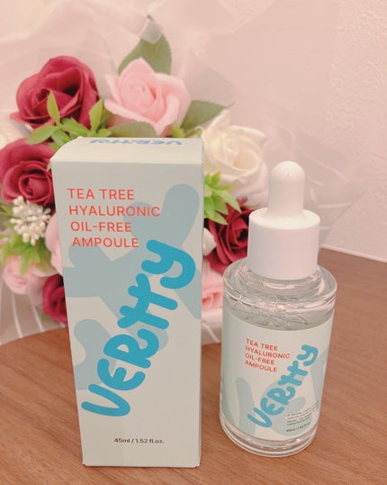 ティーツリーヒアルロン酸オイルフリーアンプル/Vertty/美容液を使ったクチコミ(6枚目)