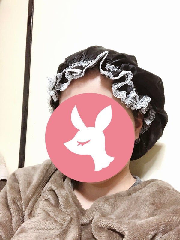 ナイトキャップ シルク100%/LilySilk/ヘアケアグッズ by わらびもち