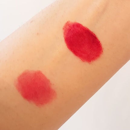 スーパーマットリップ&チークマッド/INTO U/口紅を使ったクチコミ(4枚目)