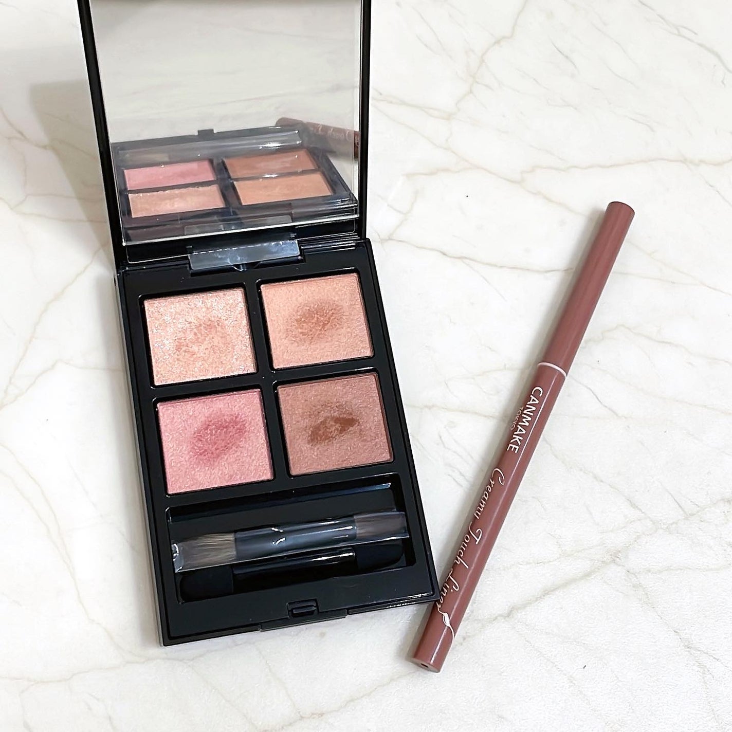 クリーミータッチライナー/キャンメイク/ジェルアイライナーを使ったクチコミ(1枚目)